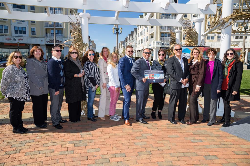 Group of officials at the 2016 Tourism Update at Pier Village, Long Branch